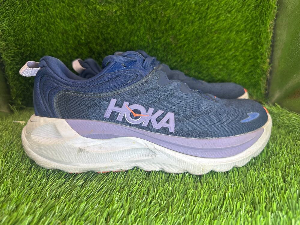 Hoka One One Gaviota 6 1171933-MVR Athletic Sneaker Women's 8.5B Blue Mesh Gym